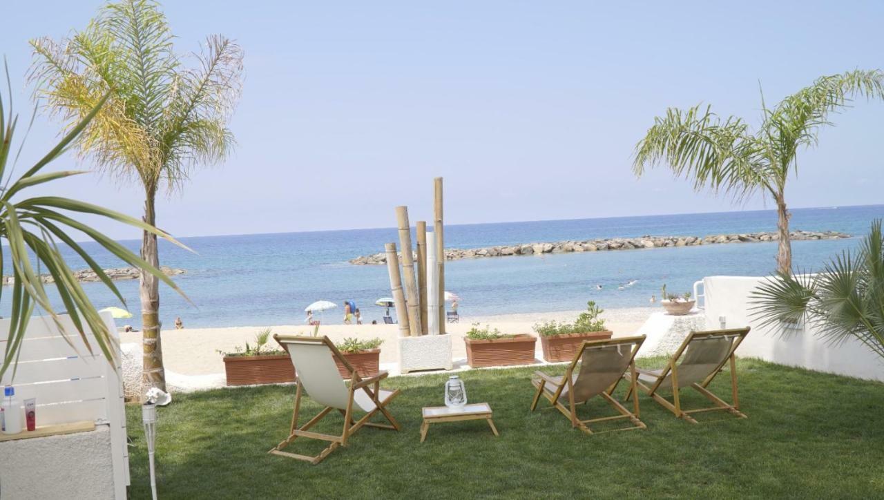 Villa A Diamante Sulla Spiaggia Belvedere Marittimo Buitenkant foto