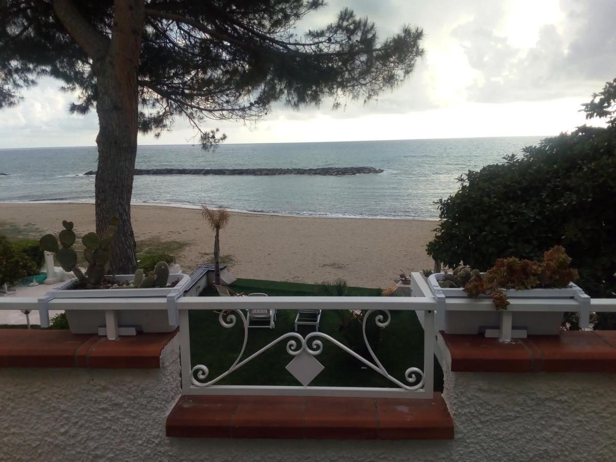 Villa A Diamante Sulla Spiaggia Belvedere Marittimo Buitenkant foto