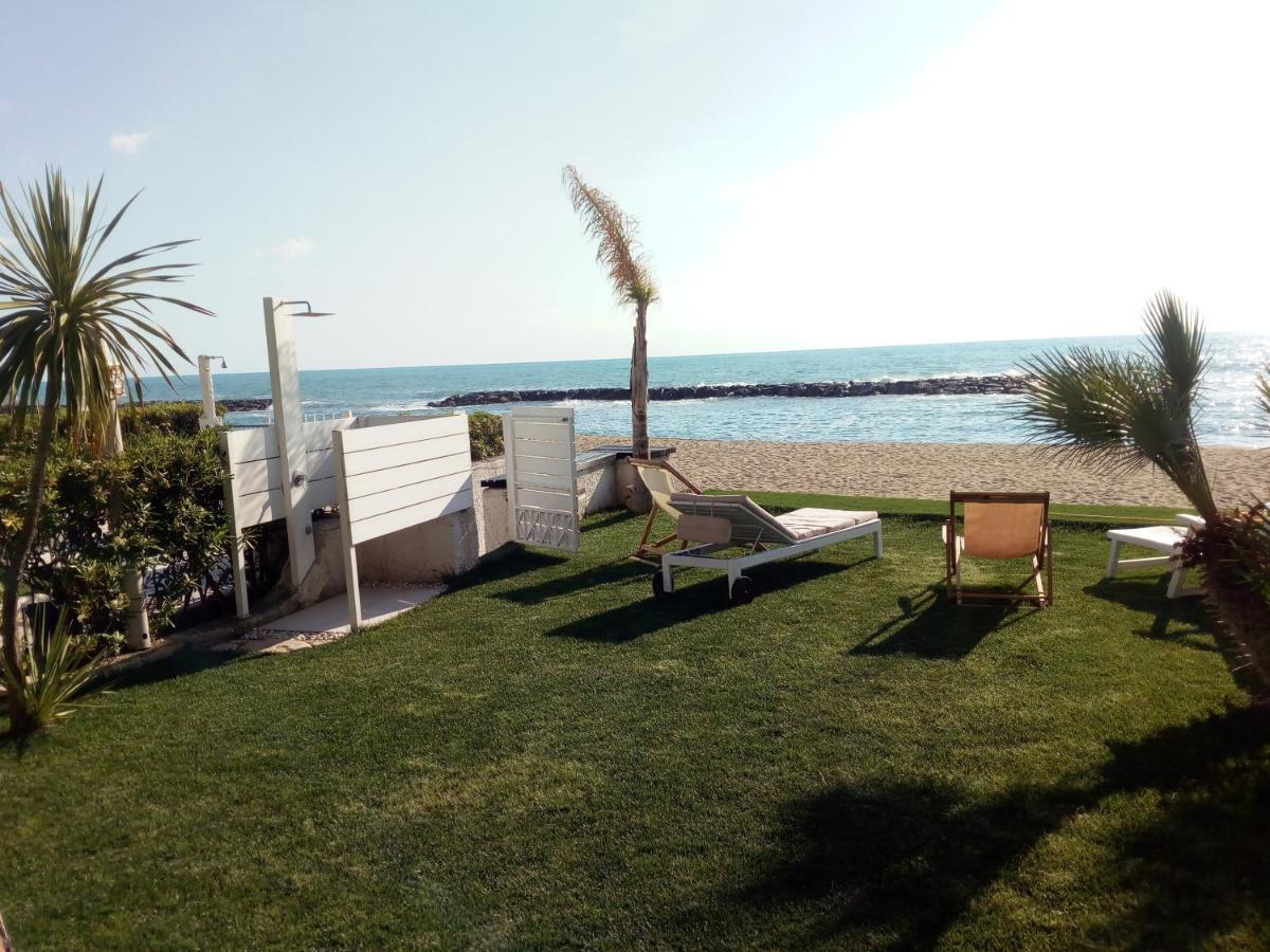 Villa A Diamante Sulla Spiaggia Belvedere Marittimo Buitenkant foto